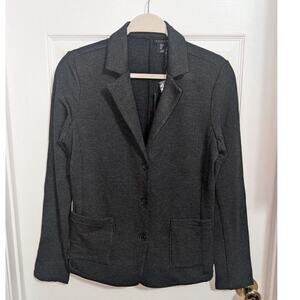 Tahari Women's Blazer Jacket Gray Button Three Button NWT Workwear Office